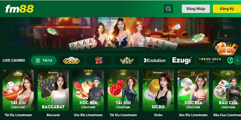 đăng nhập fm88