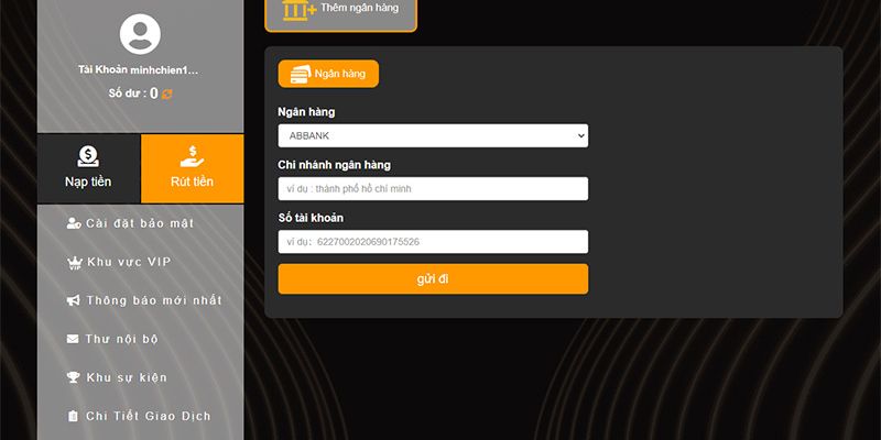 Xác nhận nạp tiền